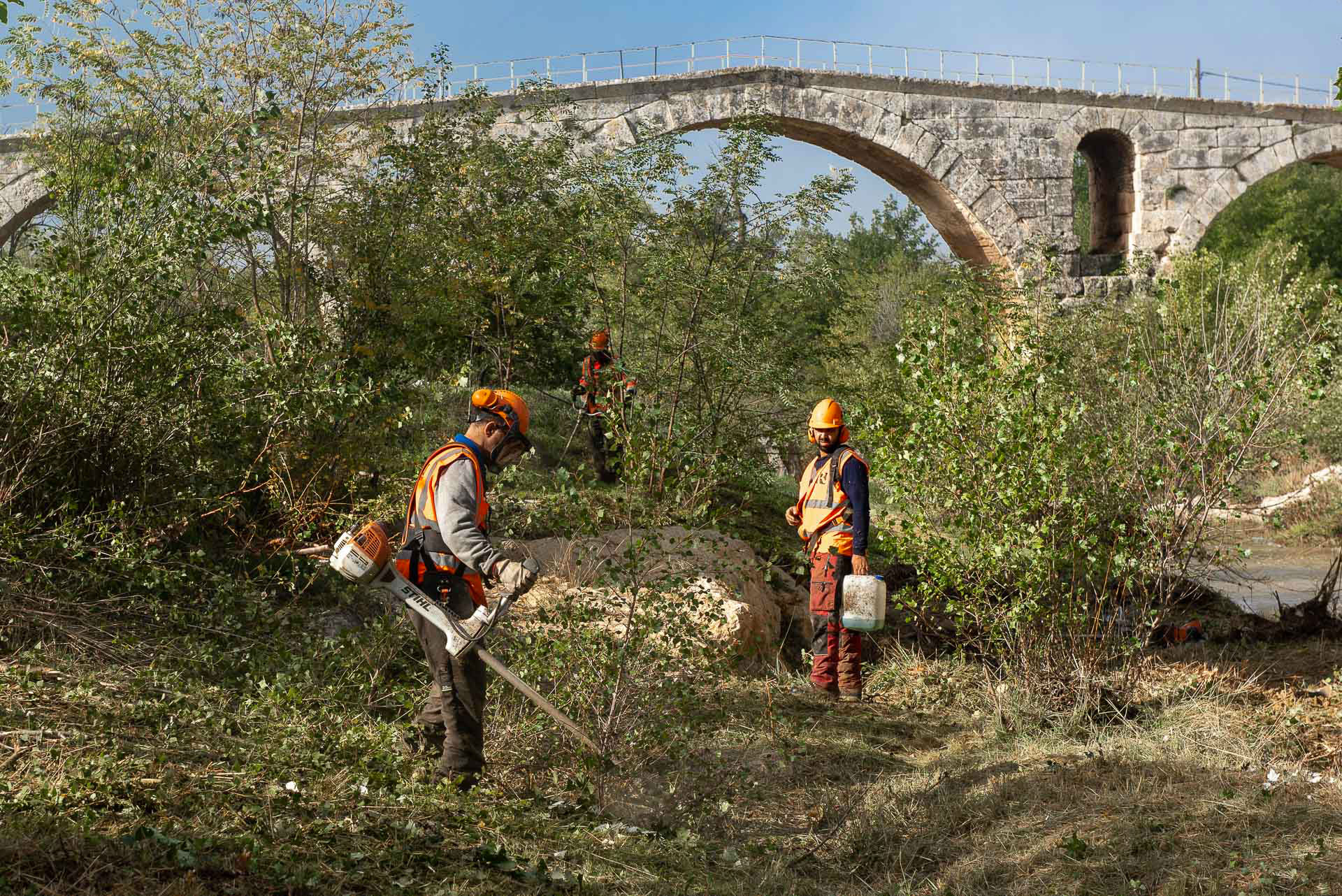 Les travaux d&rsquo;entretien progressent vers l&rsquo;aval
