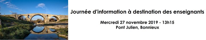 Action de sensibilisation auprès des scolaires : enseignants, venez-vous inscrire !