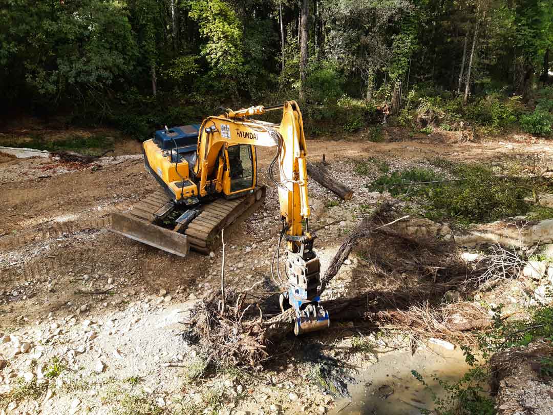 Démarrage des travaux d&rsquo;entretien du lit et des berges