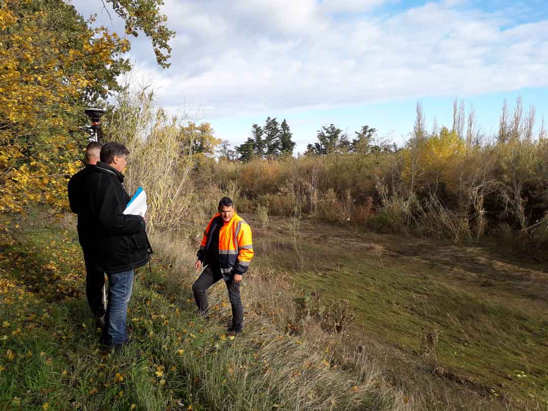 Inspection des ouvrages hydrauliques sur le Coulon